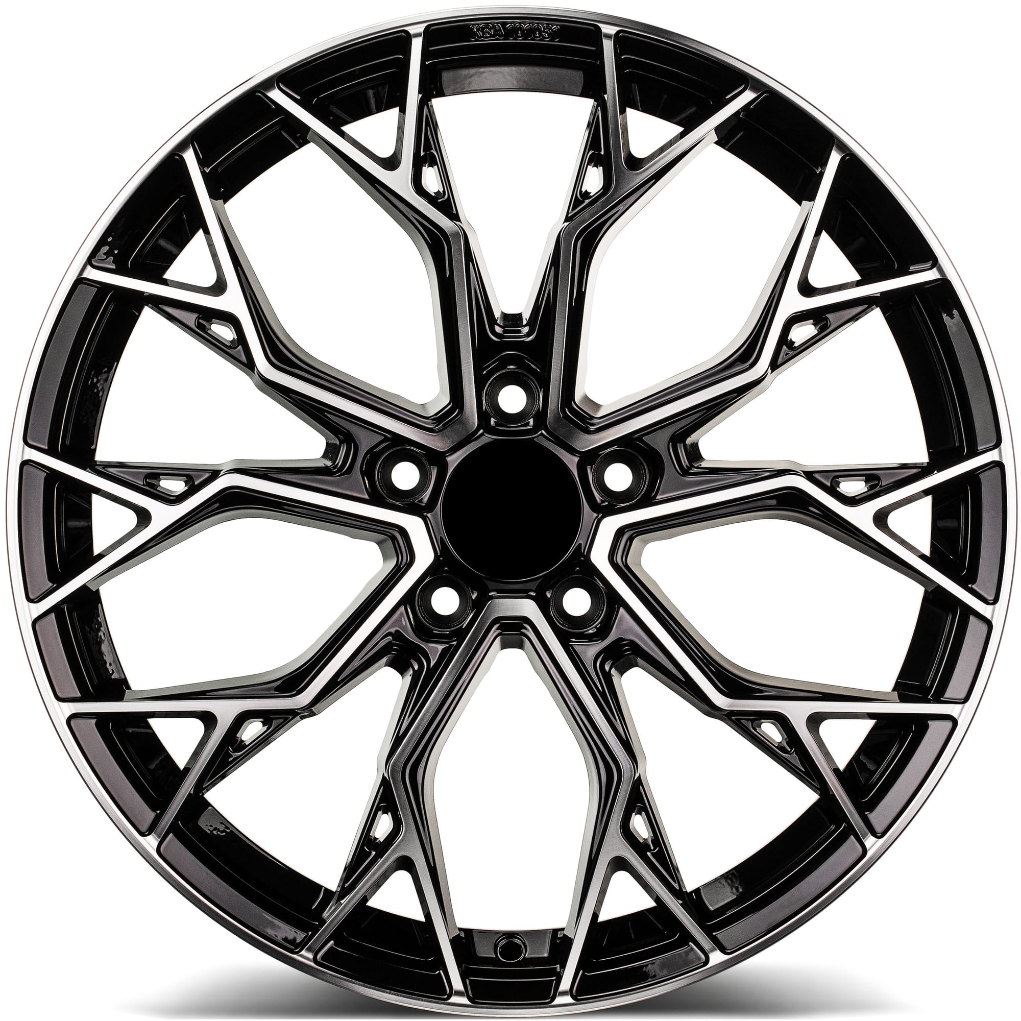 Jante BMW R18 5x120 Black Polish STANCE SF10 Style | X3, X1, Seria 5, 3, 1