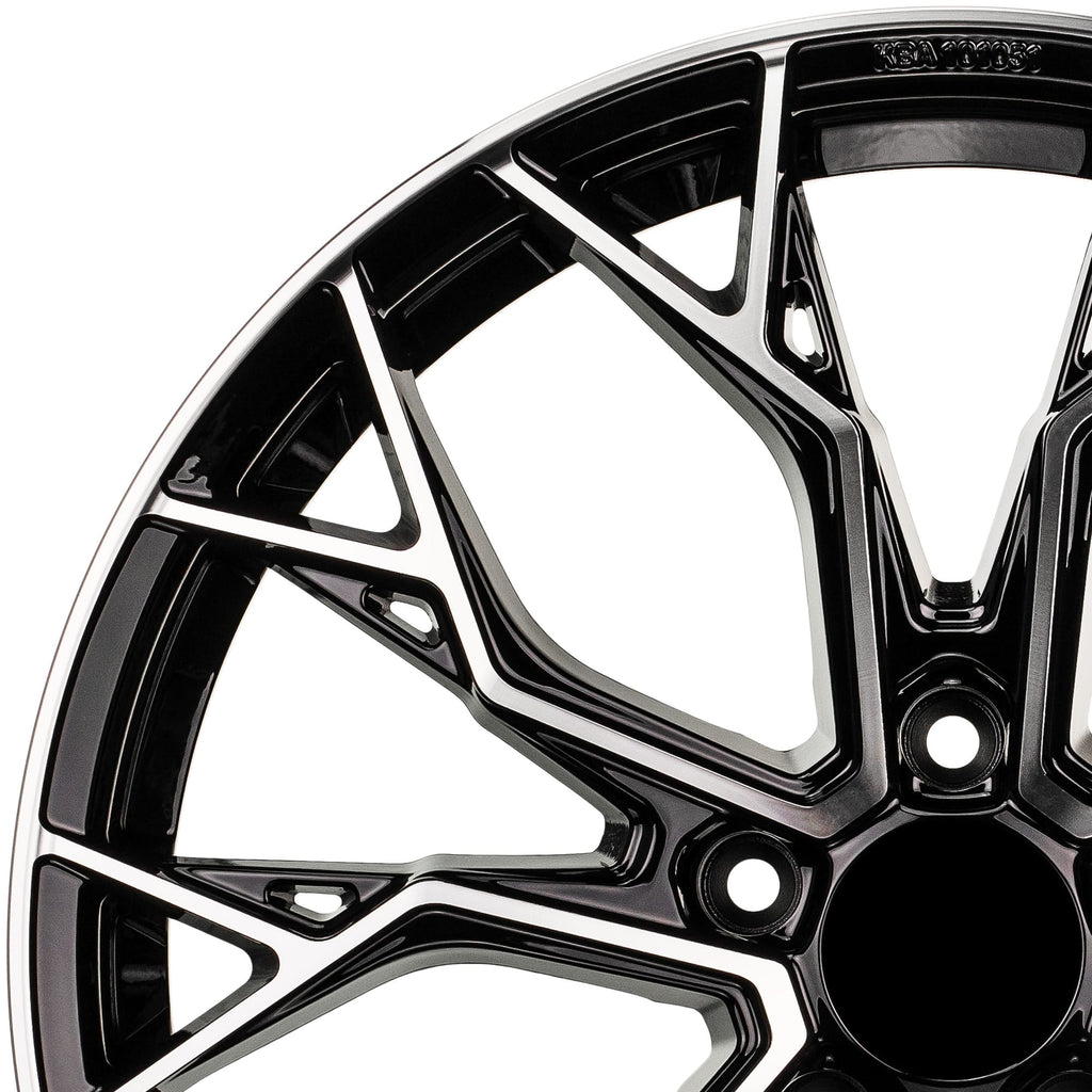 Jante R17 5x112 Black Polish STANCE SF10 Style | Audi, BMW, Mercedes
