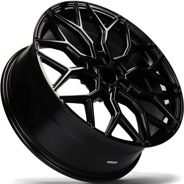 Jante R19 5x108 Vossen HF-2 Black Style | Volvo, Jaguar, Peugeot, Ford