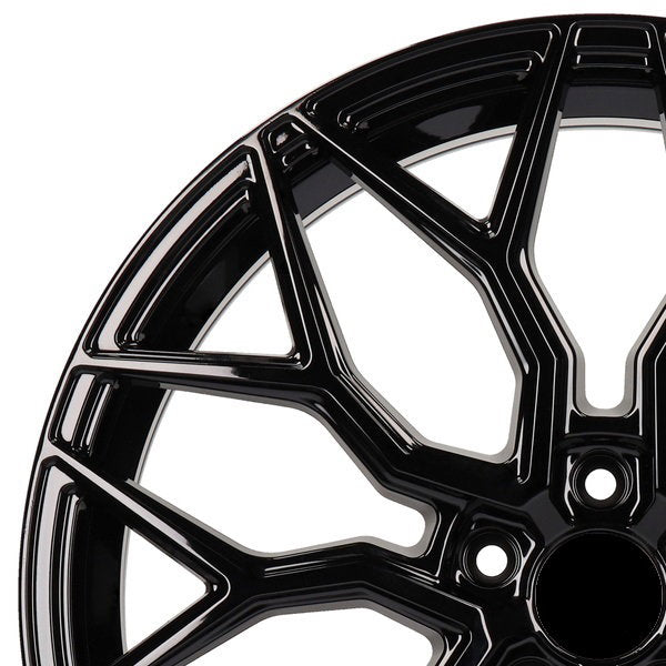 Jante R19 5x108 Vossen HF-2 Black Style | Volvo, Jaguar, Peugeot, Ford