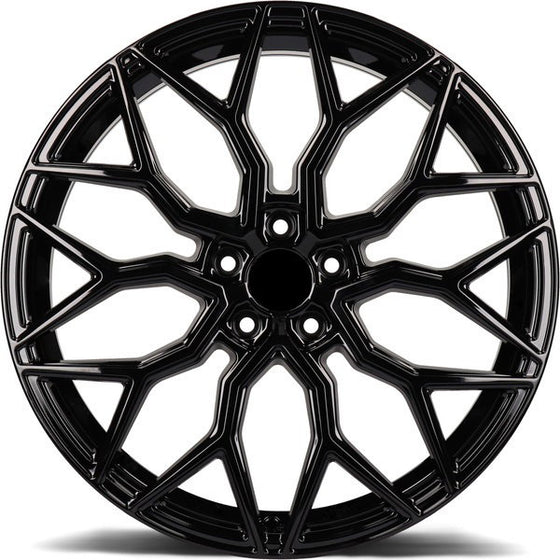 Jante R17 5x108 Vossen HF-2 Black Style | Volvo, Peugeot, Ford, DS