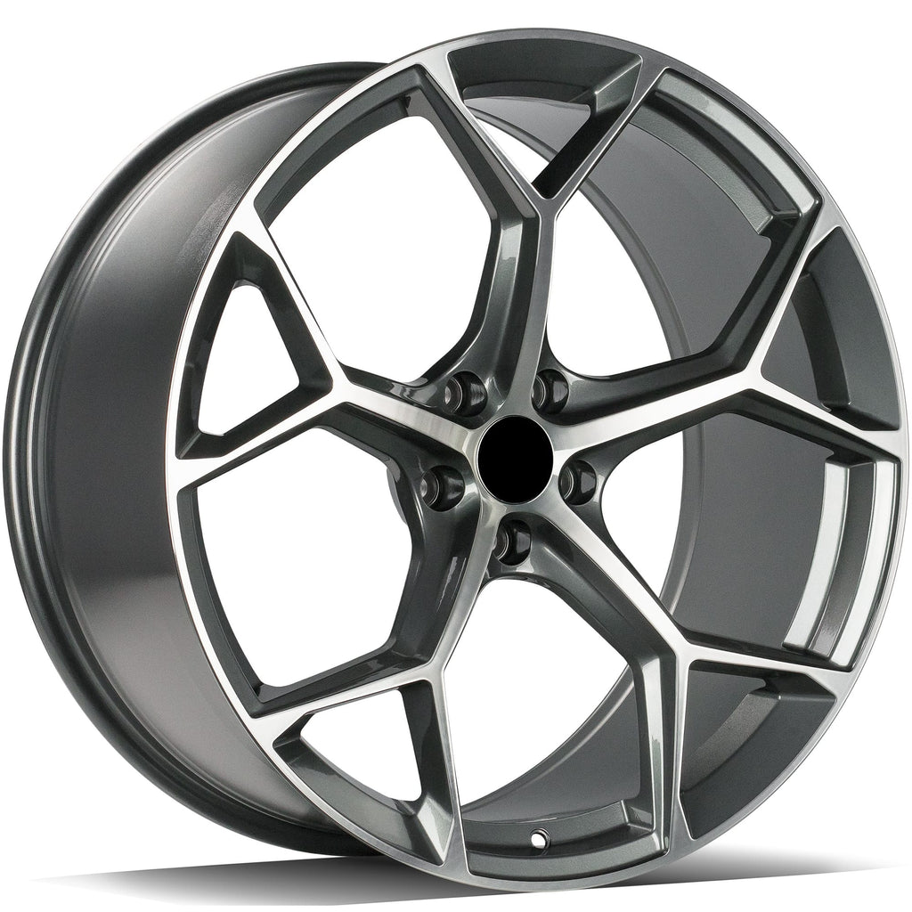 Jante Audi R19 5x112 Grey RS6 RS7 4K Style | A4 A5 A6 A7 Q7 Q5 Q3 Q2