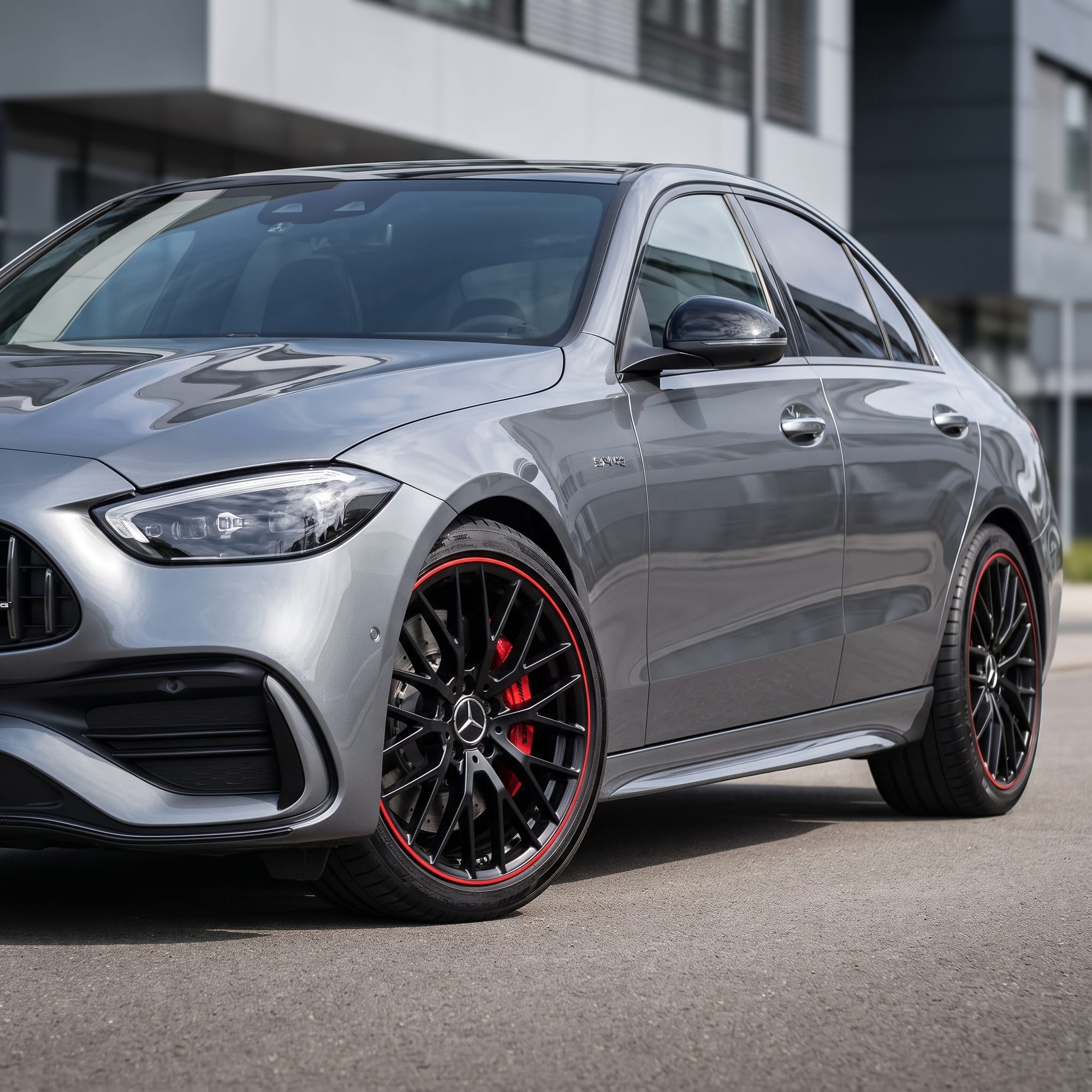 Jante Mercedes R20 5x112 Brabus Red Lip Style | W212 W213 W222 W221