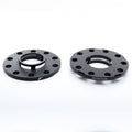 JRWS4 Spacers 12mm 5x130 71,6 71,6 Black (Porsche 3/5 tab hub)