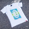 JR Men's T-Shirt JR-20 Face White Size S