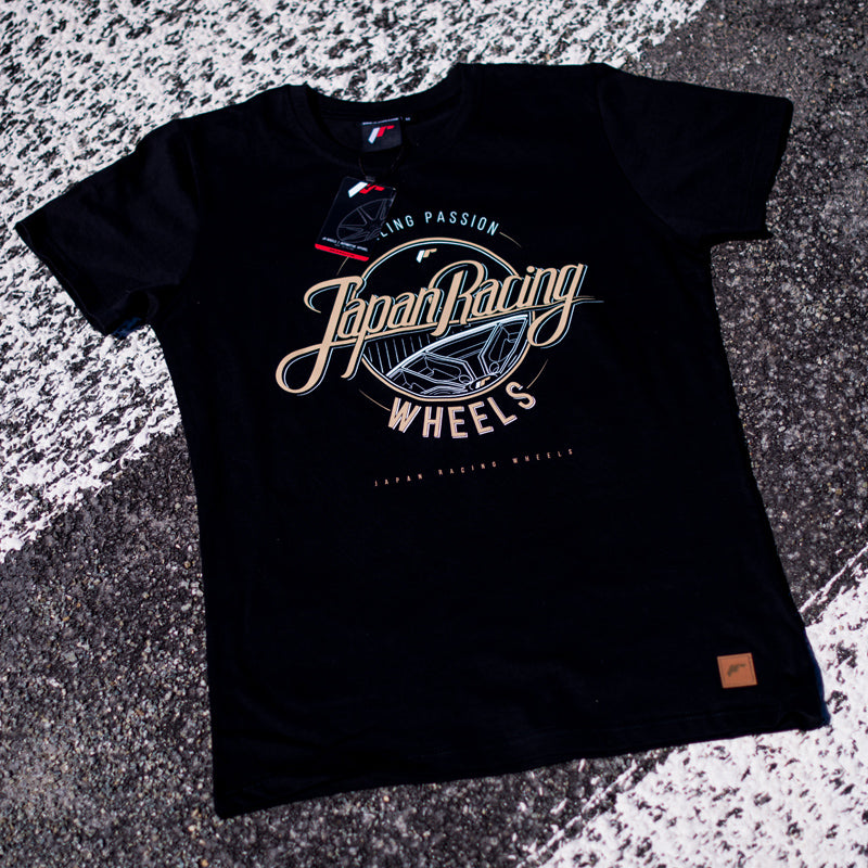 JR Men's T-Shirt Rolling Black Size XXL