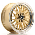 Jante Japan Racing JR10 R15 Gold w/ Machined Lip