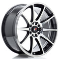 Jante Japan Racing JR11 R18 Black Machined Face