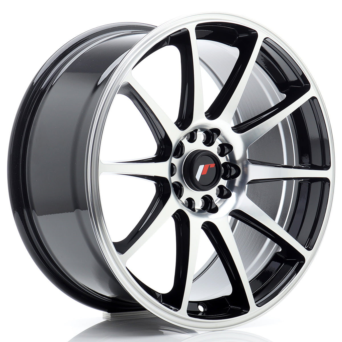 Jante Japan Racing JR11 R18 Black Machined Face