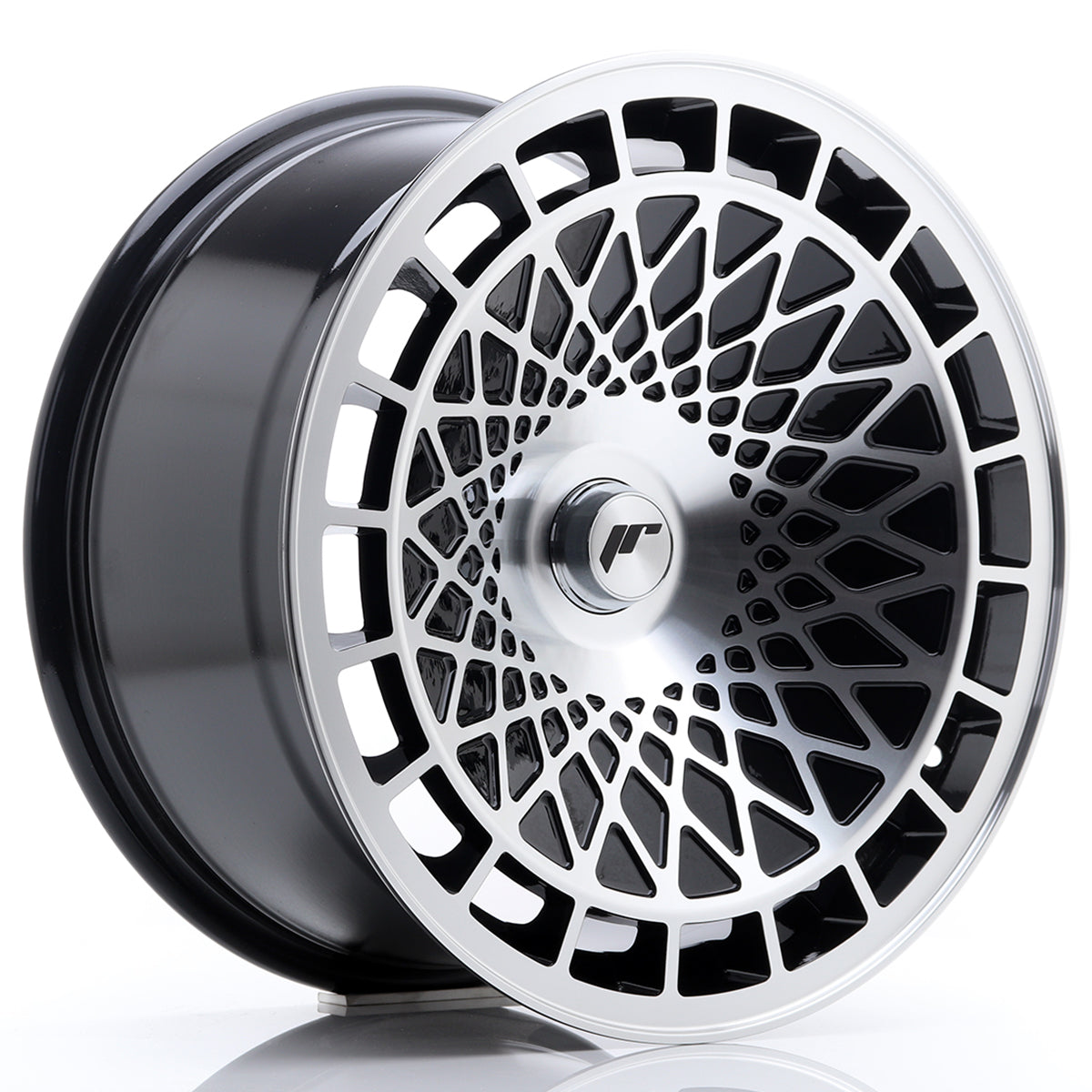 Jante Japan Racing JR14 R17 Gloss Black Machined Face