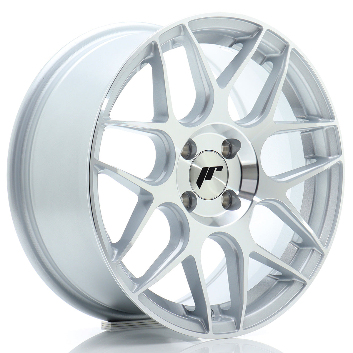 Jante Japan Racing JR18 R16 Silver Machined Face