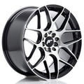 Jante Japan Racing JR18 R17 Black Machined Face