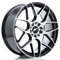 Jante Japan Racing JR18 R18 Black Machined Face