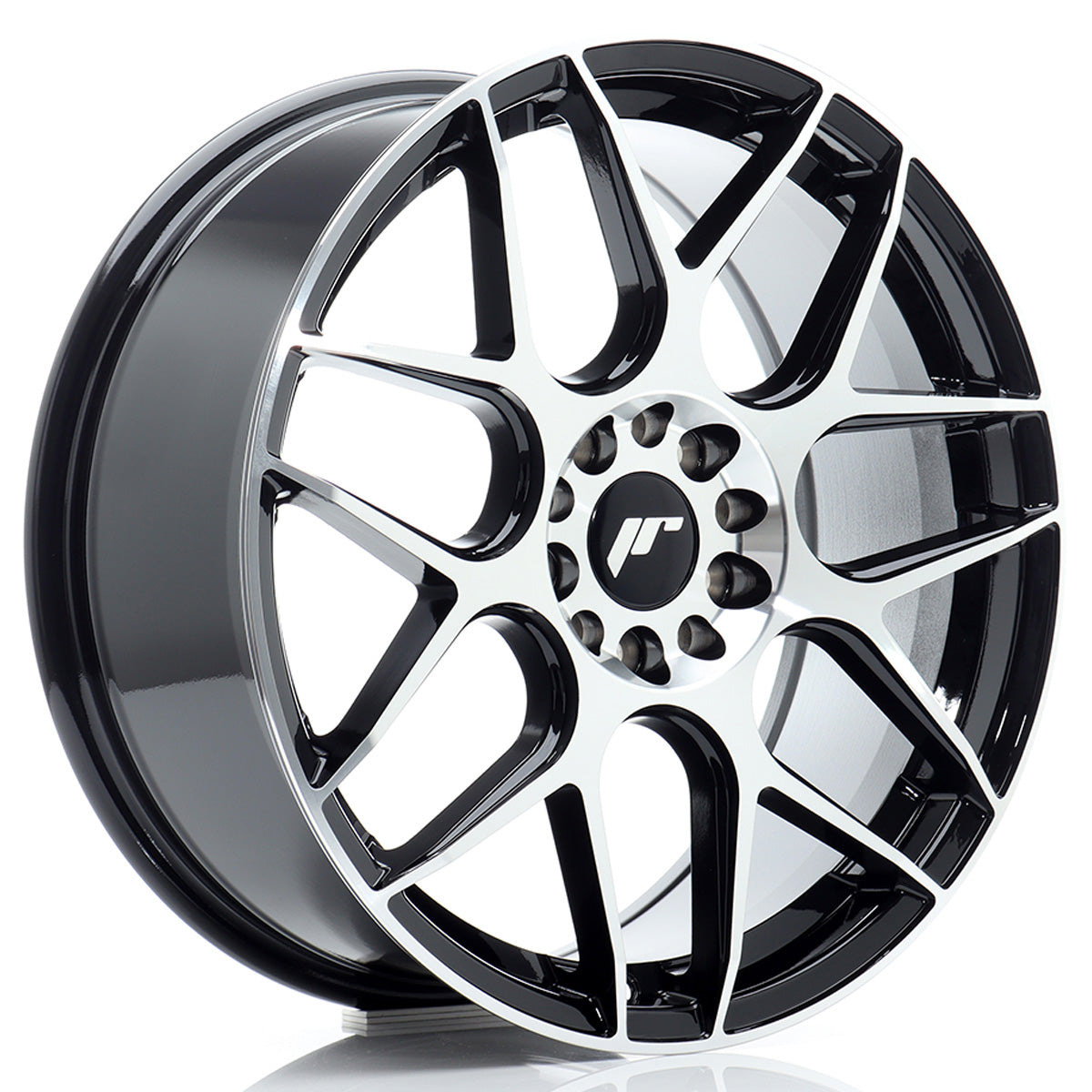 Jante Japan Racing JR18 R18 Black Machined Face