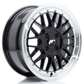Jante Japan Racing JR23 R16 Gloss Black w/ Machined Lip