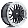 Jante Japan Racing JR23 R17 Gloss Black w/ Machined Lip