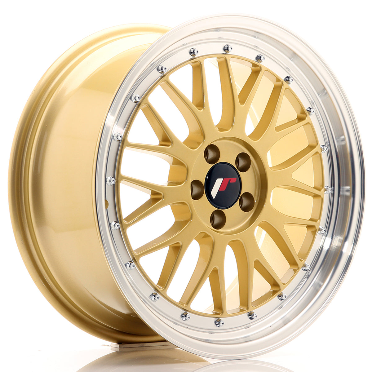 Jante Japan Racing JR23 R18 Gold w/ Machined Lip