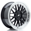 Jante Japan Racing JR23 R18 Gloss Black w/ Machined Lip