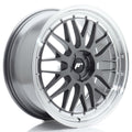 Jante Japan Racing JR23 R20 Hyper Gray w/ Machined Lip