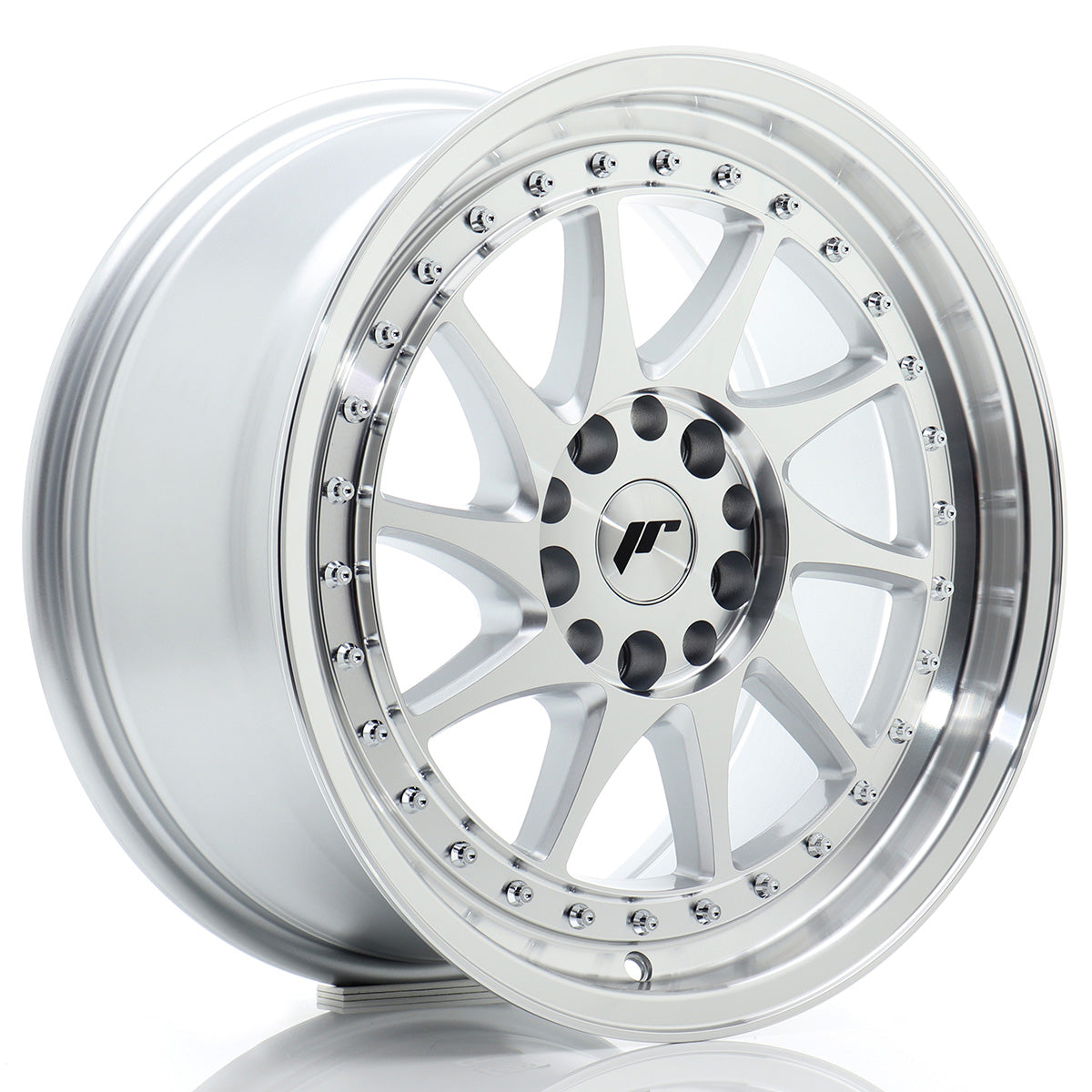 Jante Japan Racing JR26 R17 Silver Machined Face