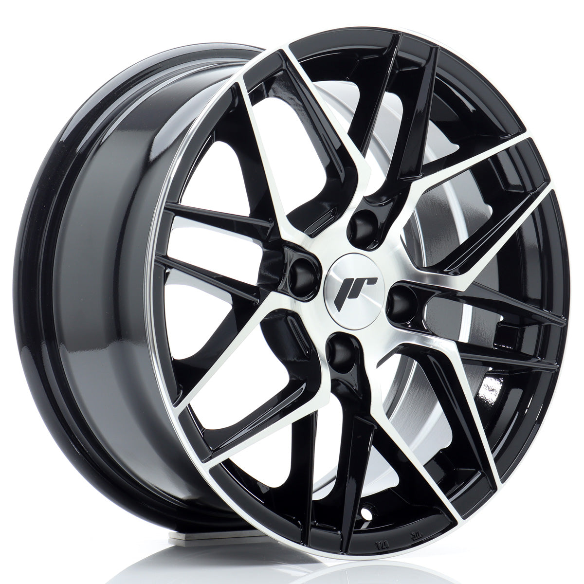 Jante Japan Racing JR28 R15 Gloss Black Machined Face