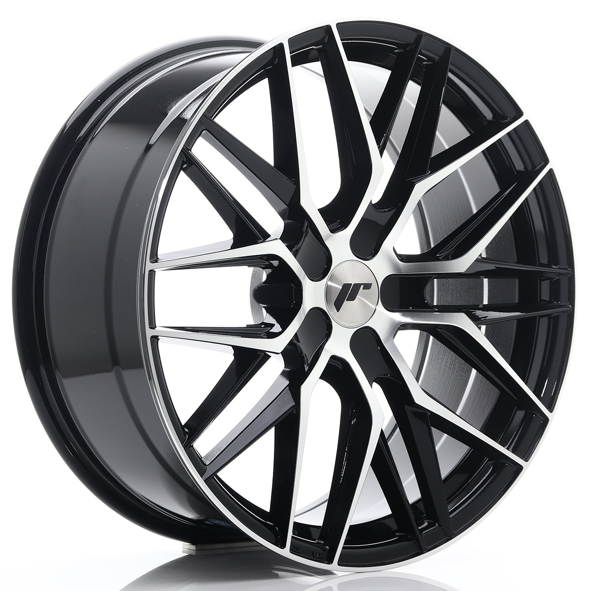 Jante Japan Racing JR28 R20 Gloss Black Machined Face