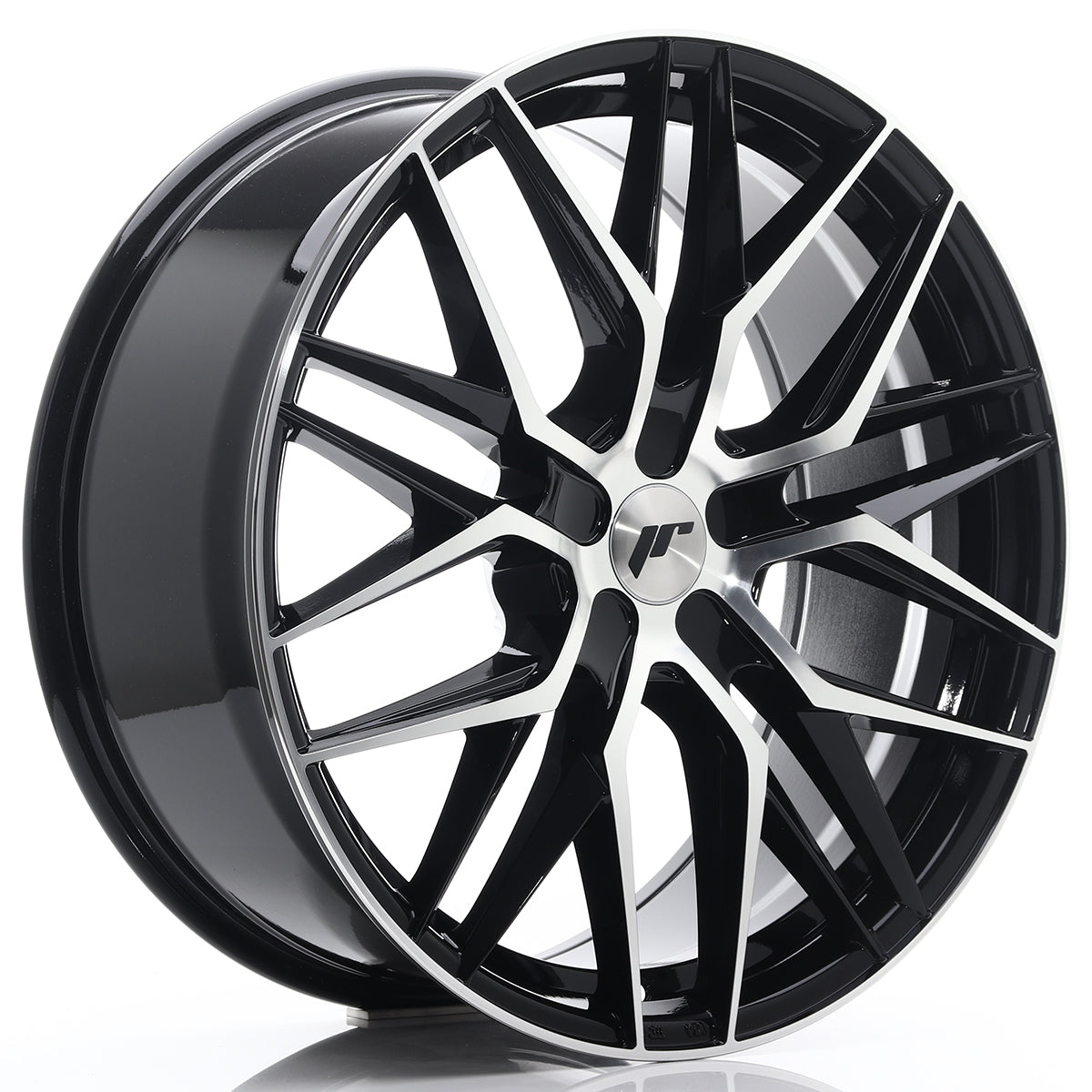 Jante Japan Racing JR28 R21 Gloss Black Machined Face