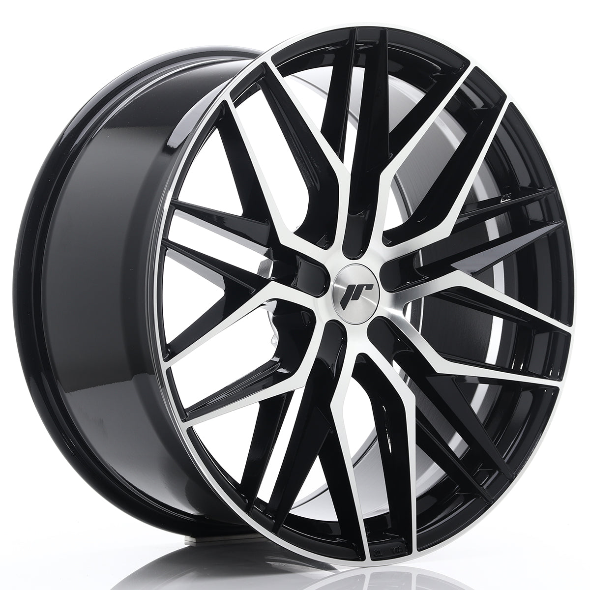 Jante Japan Racing JR28 R22 Gloss Black Machined Face