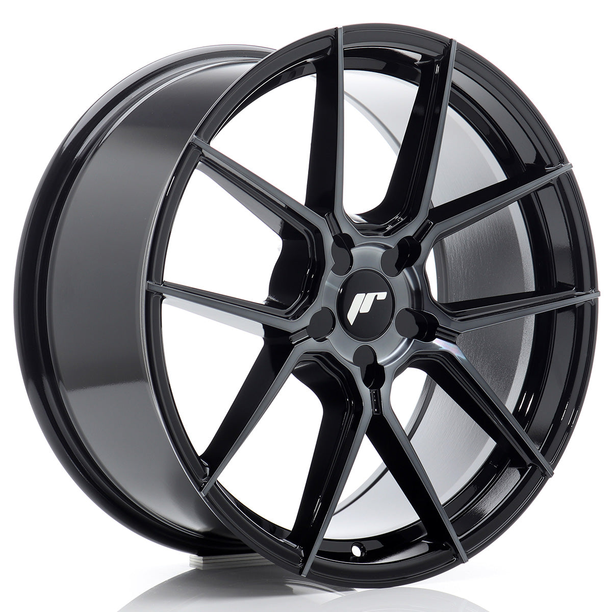 Jante Japan Racing JR30 R19 Black Machined w/ Tinted Face