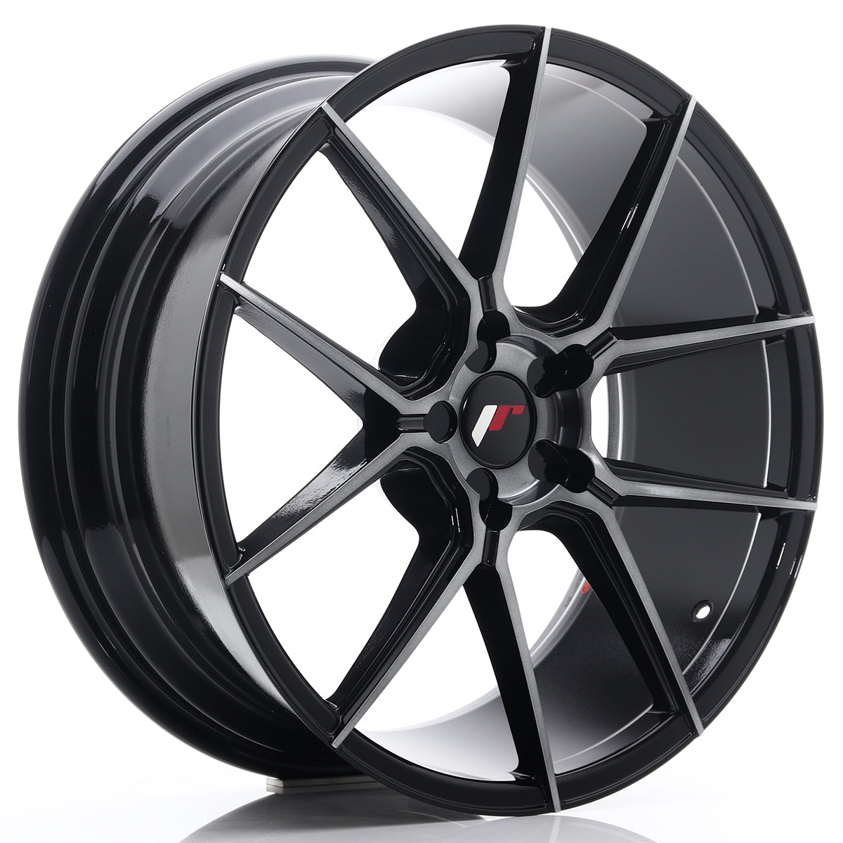 Jante Japan Racing JR30 R20 Black Brushed w/ Tinted Face