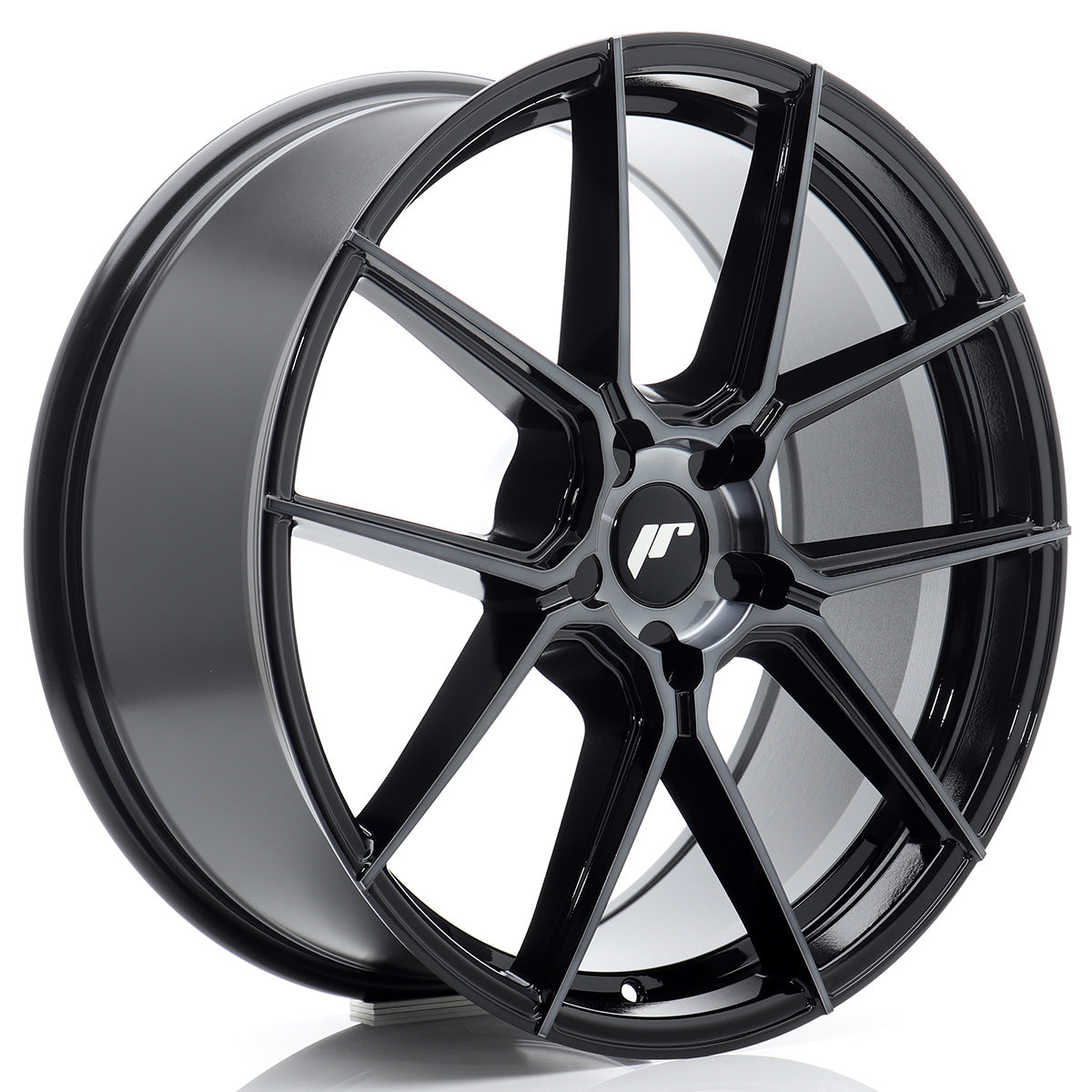 Jante Japan Racing JR30 R20 Black Machined w/ Tinted Face