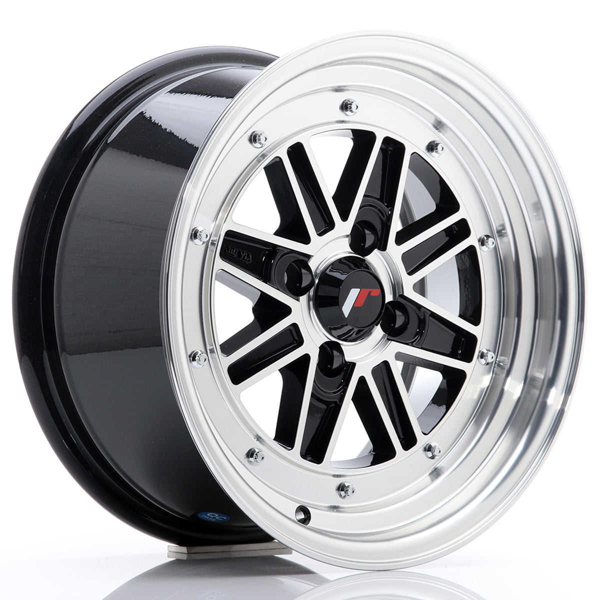 Jante Japan Racing JR31 R15 Gloss Black Machined Face