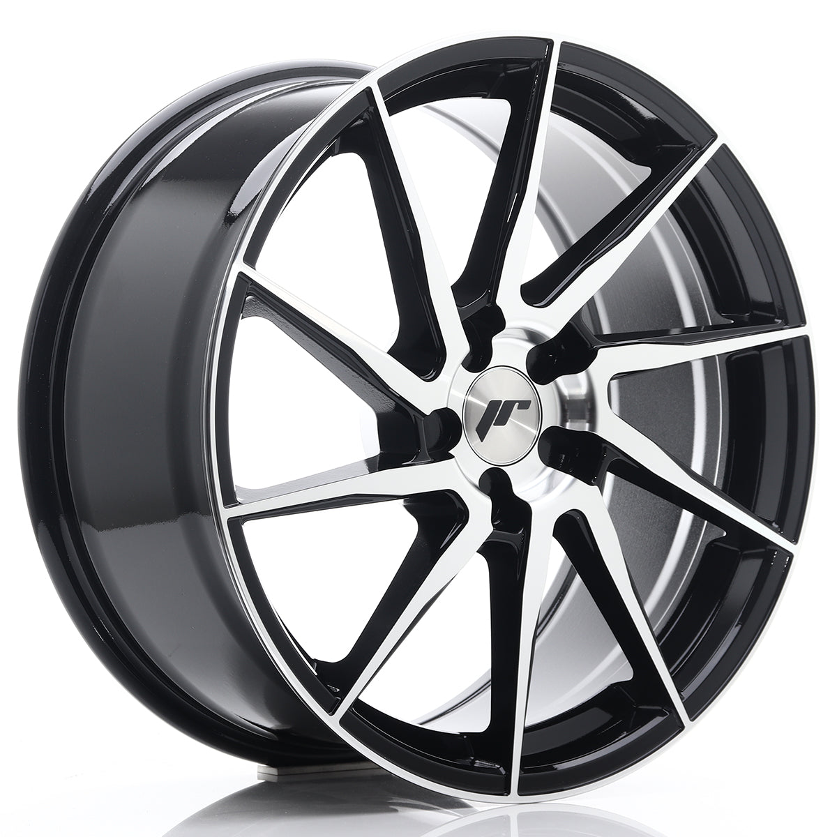 Jante Japan Racing JR36 R19 Gloss Black Machined Face