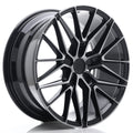 Jante Japan Racing JR38 R19 Black Brushed w/ Tinted Face