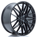 Jante Japan Racing JR38 R22 Black Brushed w/ Tinted Face