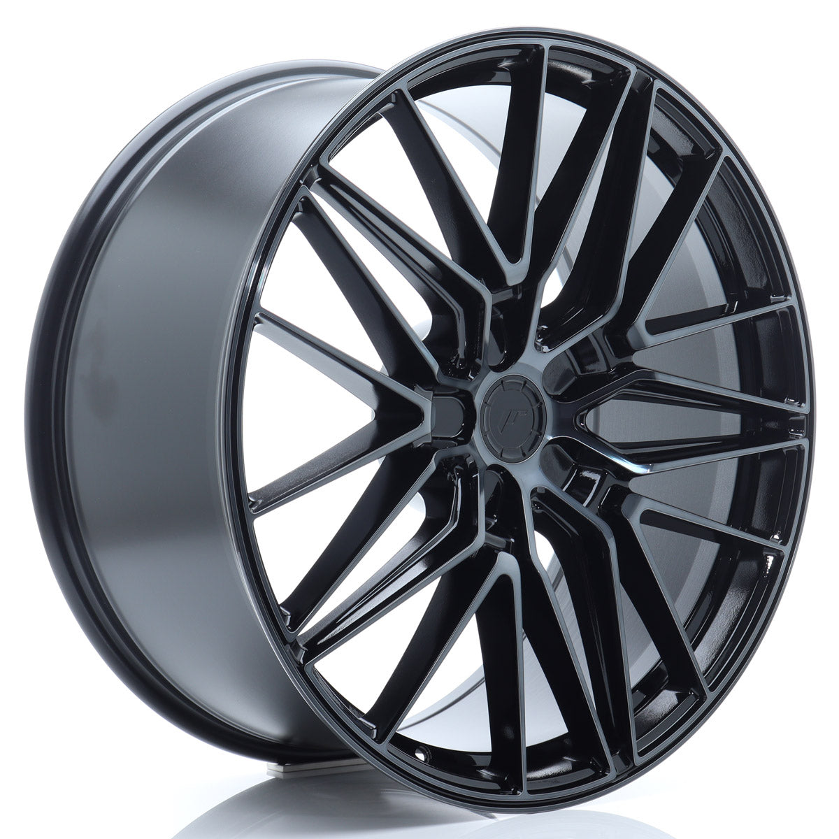 Jante Japan Racing JR38 R22 Black Brushed w/ Tinted Face
