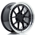 Jante Japan Racing JR39 R18 Gloss Black w/ Machined Lip