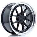Jante Japan Racing JR39 R19 Gloss Black w/ Machined Lip