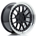 Jante Japan Racing JR40 R18 Gloss Black w/ Machined Lip