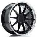 Jante Japan Racing JR41 R19 Gloss Black w/ Machined Lip