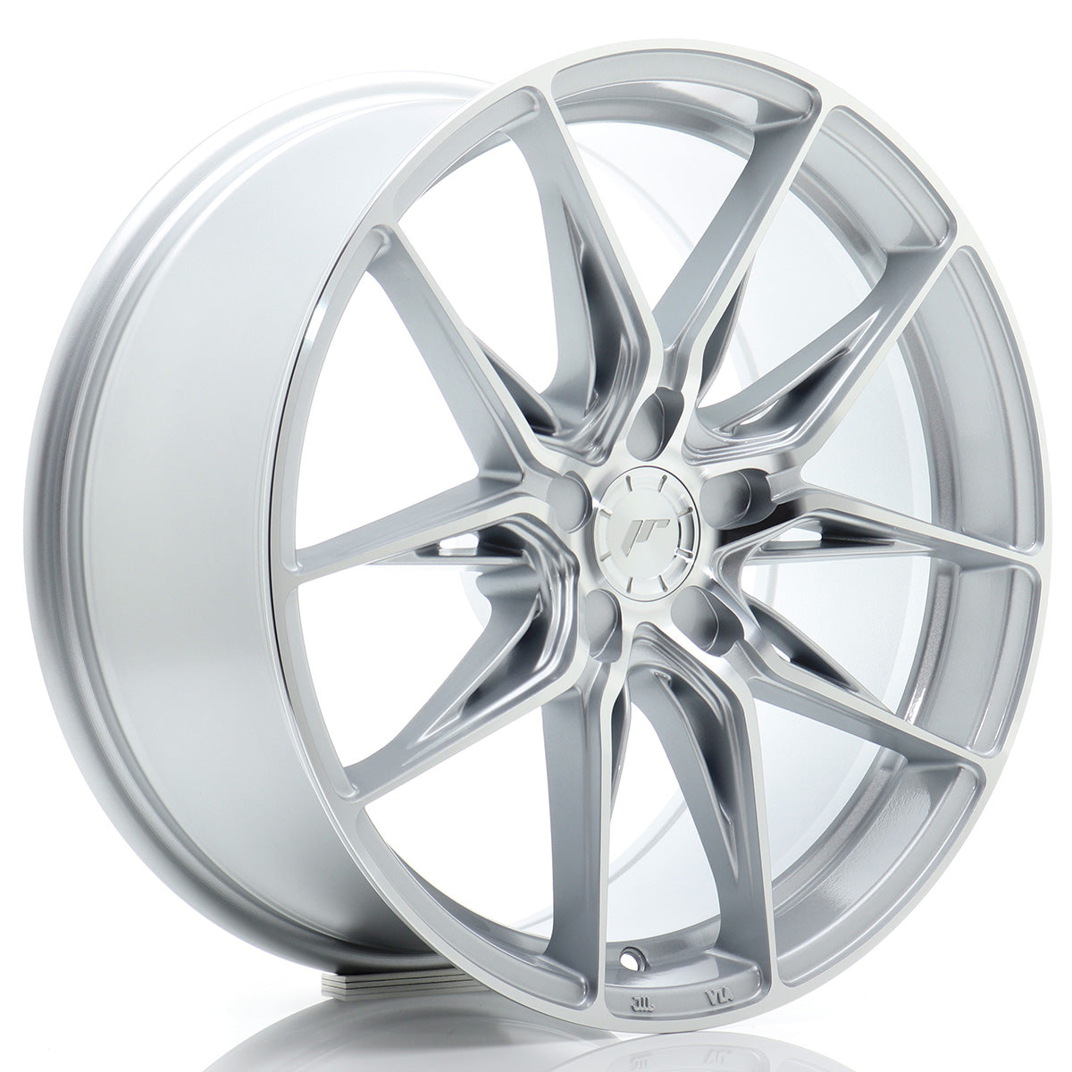 Jante Japan Racing JR44 R18 Silver w/ Machined Face