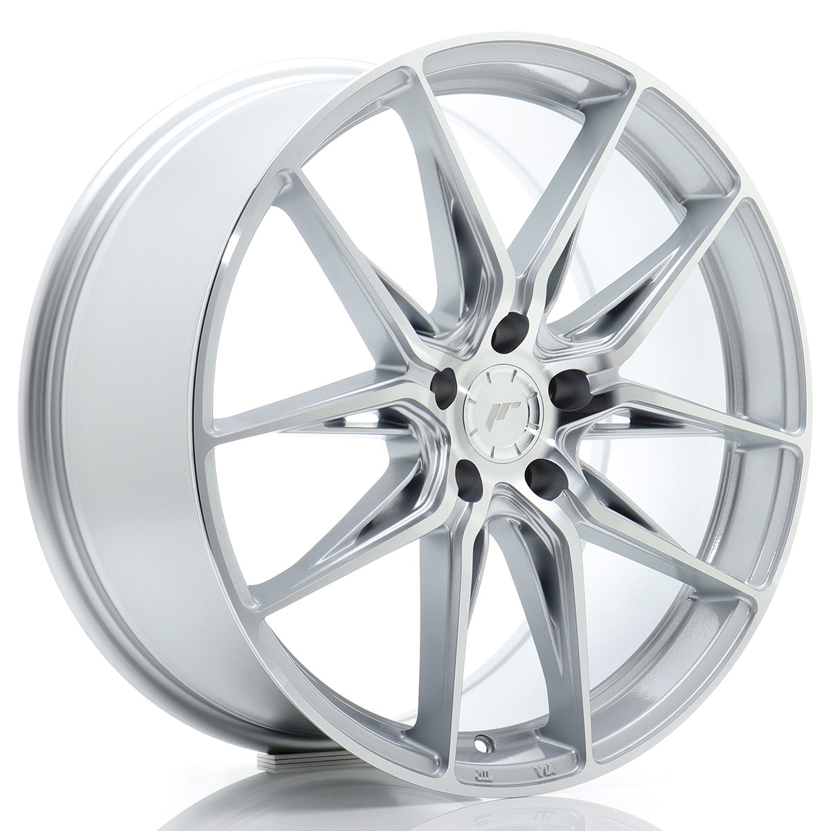Jante Japan Racing JR44 R19 Silver w/ Machined Face