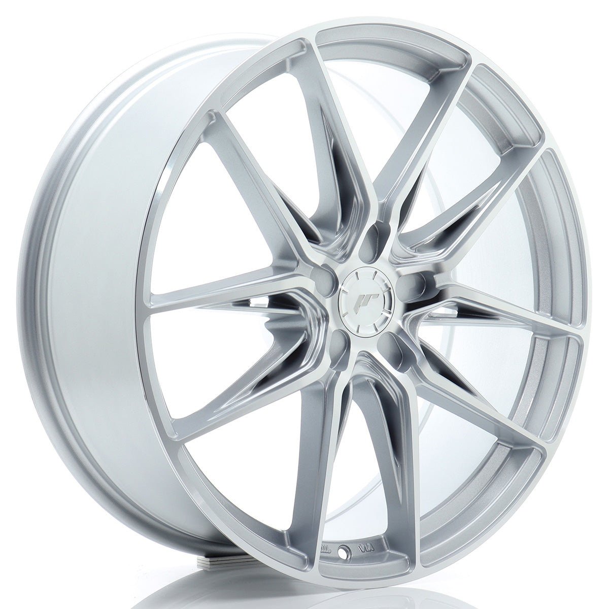 Jante Japan Racing JR44 R20 Silver w/ Machined Face