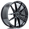 Jante Japan Racing JR44 R22 Black Machined w/ Tinted Face