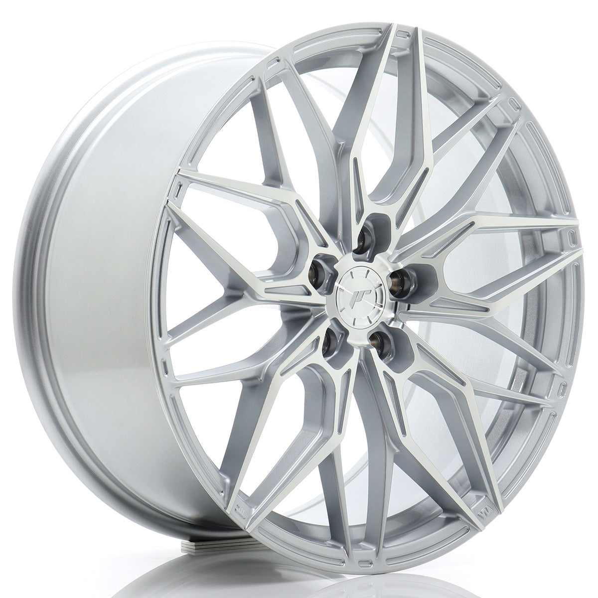 Jante Japan Racing JR46 R19 Silver w/ Machined Face