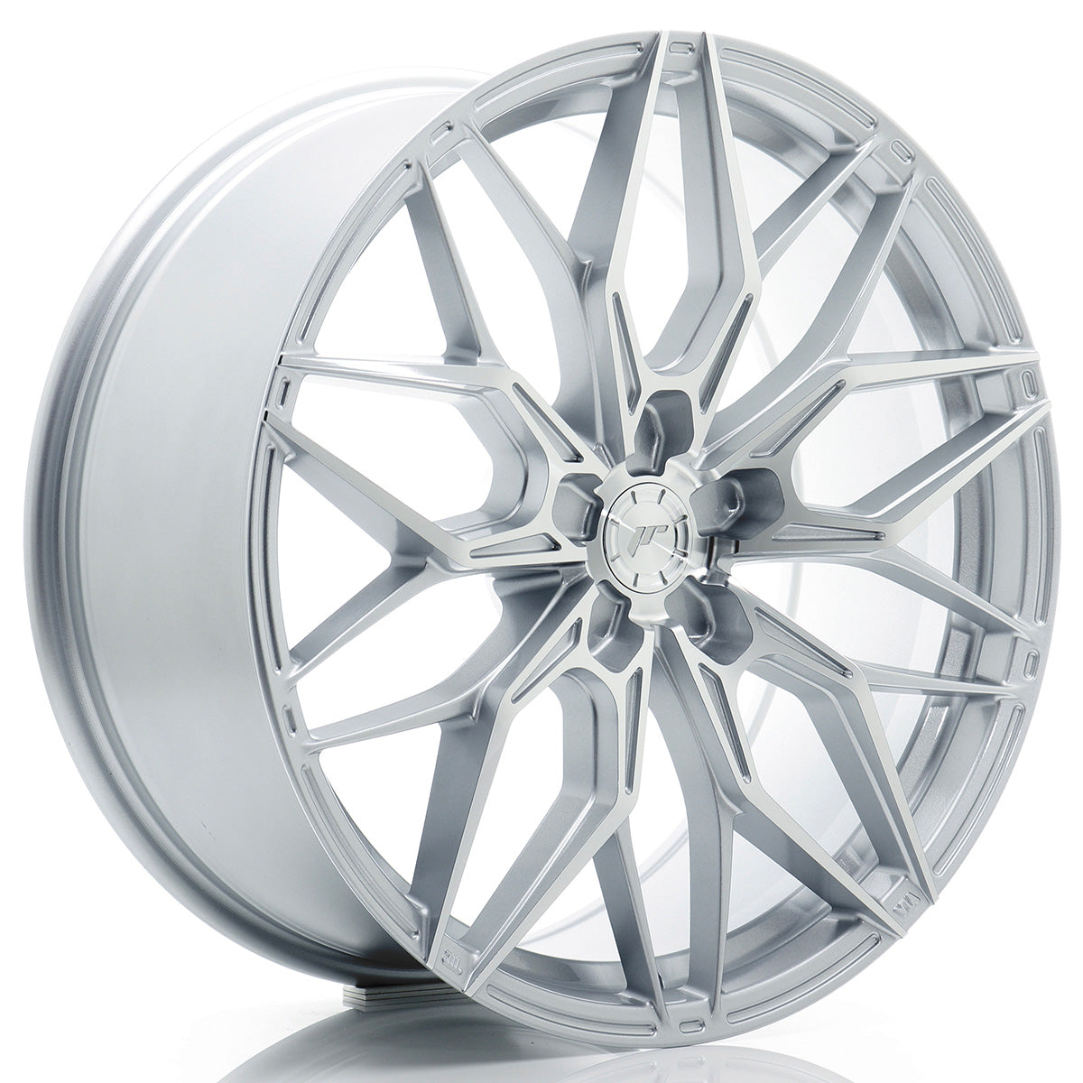 Jante Japan Racing JR46 R20 Silver w/ Machined Face