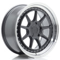 Jante Japan Racing JR47 R18 Hyper Gray w/ Machined Lip