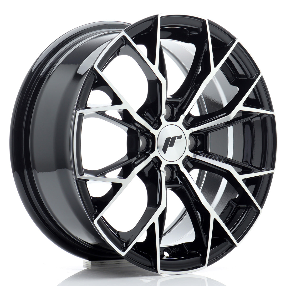 Jante Japan Racing JR49 R15 Gloss Black Machined Face