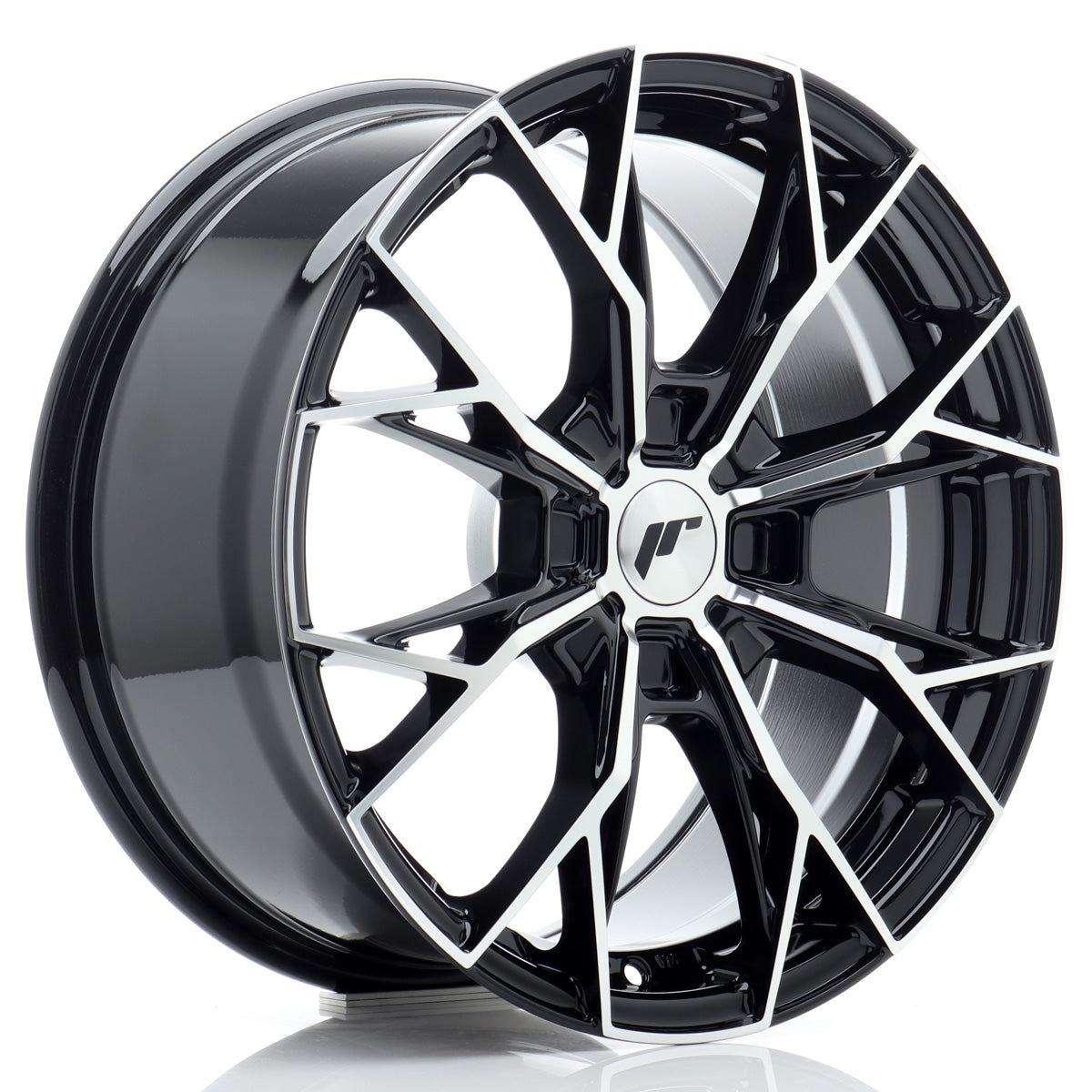 Jante Japan Racing JR49 R17 Gloss Black Machined Face