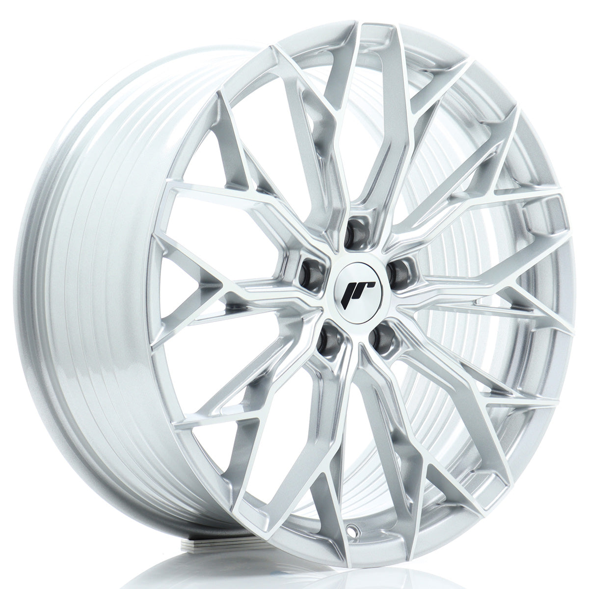 Jante Japan Racing JR49 R19 Silver w/ Machined Face
